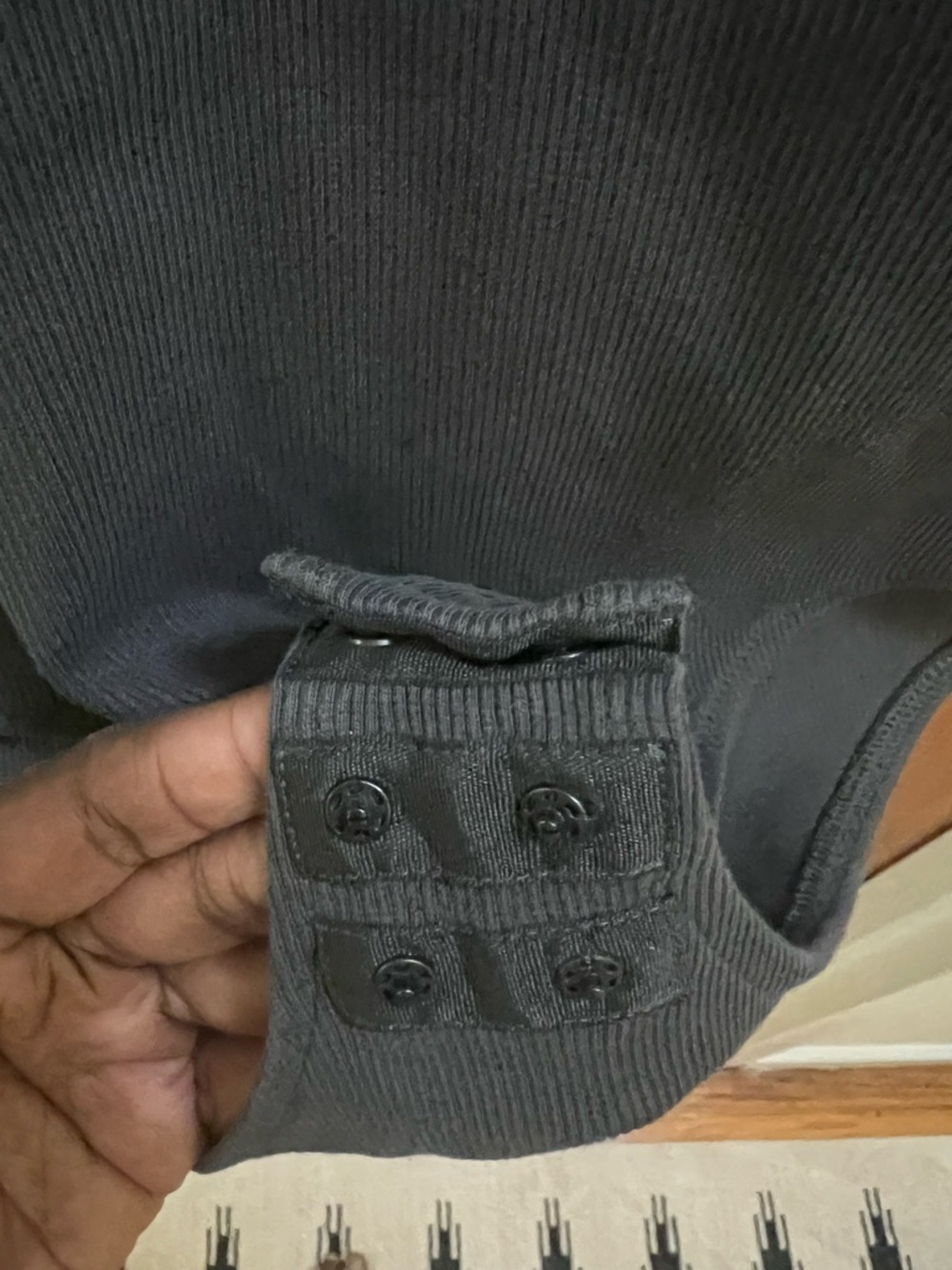 Rare/Self All-Gender Two Piece Ribbed Tank Bodysuit – Gray, Size 6,Brand New - Picture 8 of 14